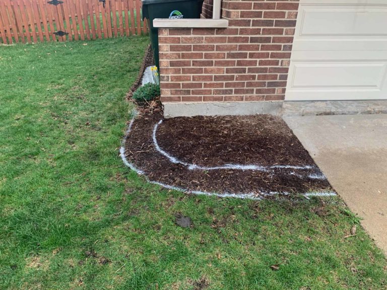 Before-Picture-Woodridge-Retaining-Wall-Install-1